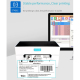 Mini Imprimante Thermique 100x150mm Autocollante USB Haute Vitesse Compatible ERP - www.yonis-shop.com