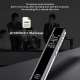 Dictaphone Multifonctionnel HD Réduction De Bruit Enregistrement Conférence 8GB Noir 1536Kbps 80m Distance 48h Enregistrement...