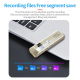 Dictaphone Mini Portable Avec Écran OLED 16GB Enregistrement Continu 30 Heures Fonction Voix Activée - www.yonis-shop.com