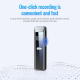 Dictaphone Mini Portable Avec Écran OLED 16GB Enregistrement Continu 30 Heures Fonction Voix Activée - www.yonis-shop.com