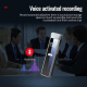 Dictaphone Mini Portable Avec Écran OLED 16GB Enregistrement Continu 30 Heures Fonction Voix Activée - www.yonis-shop.com