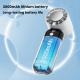 Ventilateur Portable À Refroidissement Semi Conducteur 3 Vitesses Base Pliable Indicateur De Batterie 2000 mAh - www.yonis-sh...