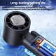 Ventilateur Portable Pliable Avec Refroidissement Semi Conducteur Batterie 3600mAh Et 100 Niveaux De Vitesse - www.yonis-shop...
