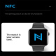 Montre Connectée Or Écran Couleur 2.09 Pouces Surveillance Cardiaque Pression Artérielle Étanche IP67 Bluetooth 5.0 Charge Sa...