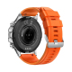 Montre Connectée Écran Carré 1.39 Pouces Bluetooth Appels Détection Cardiaque et Oxygène Notifications Messages et Appels Aut...