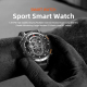 Montre Connectée Écran Carré 1.39 Pouces Bluetooth Appels Détection Cardiaque et Oxygène Notifications Messages et Appels Aut...