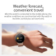 Montre Connectée Argentée Avec Écran Amoled 1.3 Pouces Surveillance Santé Bluetooth 5.0 - www.yonis-shop.com