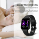 Montre Connectée Étanche IP67 Écran TFT 1.3 Pouces Bluetooth Surveillance Santé et Sommeil Compatible Android et IOS - www.yo...
