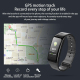 Bracelet Connecté Multifonction Étanche IP67 Écran Couleur Surveillance Sommeil Pression Artérielle Fréquence Cardiaque Compa...