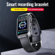 Bracelet Connecté HD 64GB Avec Contrôle Vocal Et Réduction De Bruit Enregistrement Audio De Haute Qualité Et Lecture MP3 - ww...