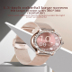 Montre Connectée Femme Étanche IP68 avec Écran Couleur Suivi Santé et Notifications - www.yonis-shop.com