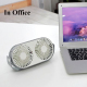 Ventilateur De Bureau Mini USB 2 En 1 Humidificateur 3 Vitesses Orientable À 360° - www.yonis-shop.com