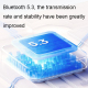 Écouteurs Bluetooth Sans Fil Rose Réduction de Bruit Appels Jeu Mode Faible Latence Audio Haute Résolution - www.yonis-shop.com