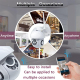 Camera Surveillance WiFi PTZ 355° Infrarouge 1080P Vision Nocturne Audio Bidirectionnel Détection Mouvement Stockage Cloud