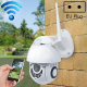 Camera Surveillance WiFi PTZ 355° Infrarouge 1080P Vision Nocturne Audio Bidirectionnel Détection Mouvement Stockage Cloud - ...