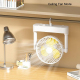 Ventilateur De Bureau Portable Télescopique Rechargeable Type C Silencieux 3 Vitesses Orientation 180 Degrés - www.yonis-shop...