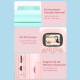 Appareil Photo Enfant HD Imprimable avec Objectif Rotatif et Écran IPS 2 Pouces 24 Millions de Pixels 32 Go Inclus - www.yoni...