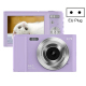 Appareil Photo Enfant 44MP 16X Zoom 2.7K Full HD Écran 2.88 Pouces Détection Sourire Carte SD 128GB Rechargeable Portable - w...