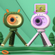 Appareil Photo Enfant 2.4 Pouces Écran Rotatif 180 Degrés 1080P HD Violet Avec Support - www.yonis-shop.com