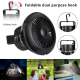 Lampe De Camping Solaire Multifonction Avec Ventilateur LED Anti Moustiques 4 Vitesses Et Recharge USB - www.yonis-shop.com