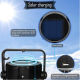 Lampe De Camping Solaire Multifonction Avec Ventilateur LED Anti Moustiques 4 Vitesses Et Recharge USB - www.yonis-shop.com