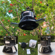 Lampe De Camping Solaire Multifonction Avec Ventilateur LED Anti Moustiques 4 Vitesses Et Recharge USB - www.yonis-shop.com