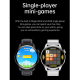 Montre Connectée IP67 Étanche Écran IPS 1.35 Pouces Moniteur de Sommeil et Fréquence Cardiaque Appels Bluetooth Lecture Musiq...
