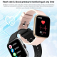 Montre Connectée 1.7 Pouces IPS Appels Bluetooth et Suivi Température Corporelle Autonomie 30 Jours Étanche IP67 - www.yonis-...