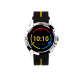 Montre Connectée Intelligente 1.3 Pouces TFT Bluetooth Santé et Fitness Suivi du Sommeil et Rappel Sédentaire Compatible iOS ...