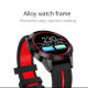 Montre Connectée Intelligente 1.3 Pouces TFT Bluetooth Santé et Fitness Suivi du Sommeil et Rappel Sédentaire Compatible iOS ...