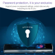 Dictaphone Haute Définition Réduction De Bruit Mémoire 16G Enregistrement One-Touch Protection Par Mot De Passe - www.yonis-s...