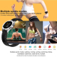 Montre Connectée Étanche IP68 1.54 Pouces Bluetooth 4.2 Contrôle Musique Rappel Appel Moniteur Pression Artérielle Paiement I...