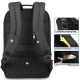 Sac À Dos Ordinateur Anti-Vol Extensible 19 Pouces Avec Port USB Et Compartiment RFID Pour Voyage Et Travail Noir - www.yonis...