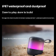 Mini Enceinte Bluetooth Étanche IP67 Avec Effets Lumineux Néon Et Son À 360 Degrés - www.yonis-shop.com