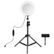 Ring Light LED 20cm Avec Trépied 1.1m 3 Modes USB Pour Selfie Vidéo Photographie - www.yonis-shop.com
