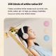 Casque Bluetooth Sans Fil Rouge Avec Conception Ergonomique Et Son Personnalisable Pour Confort Optimal Et Qualité Audio Exce...