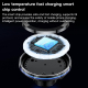 Chargeur Magsafe Sans Fil 15W Pour Voiture Avec Fixation Magnétique Et Lumière Bleue - www.yonis-shop.com