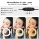 Ring Light LED 6.2 Pouces 3 Modes Dimmer Avec Trépied Portable Pour Photographie et Vidéo - www.yonis-shop.com