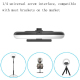 Ring Light Beauté Pour Live Streaming Avec Support Téléphone Rotatif 360° Lumière Réglable 3 Couleurs Et 9 Niveaux De Luminos...