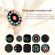 Montre Connectée Femme À Écran AMOLED Incurvé Ultra Fin Avec Lampe Torche IP68 Et Autonomie 7 Jours - www.yonis-shop.com