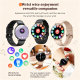 Montre Connectée Femme À Écran AMOLED Incurvé Ultra Fin Avec Lampe Torche IP68 Et Autonomie 7 Jours - www.yonis-shop.com