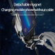 Chargeur Sans Fil Voiture Intelligent Avec Capteur Infrarouge Et Fixation Sécurisée Pour Téléphones 4.0-6.5 Pouces - www.yoni...