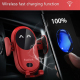 Chargeur Sans Fil Voiture Jaune Avec Capteur Infrarouge Et Support Ventouse Chargement Rapide Sécurisé Pour Tous Téléphones -...