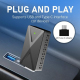 Adaptateur Sans Fil Android Auto Et CarPlay 2 En 1 Pour Système Filaire WiFi Double Bande USB Type C Compatibilité 98 % - www...