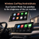 Adaptateur Sans Fil Android Auto CarPlay 2 En 1 Pour Véhicules Avec Connexion Filaire Compatible 98% Plug And Play - www.yoni...