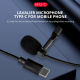 Microphone Lavalier Type-C Plug And Play Avec Réduction De Bruit Pour Enregistrement Et Diffusion En Direct - www.yonis-shop.com