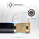 Microphone Studio Enregistrement Condensateur Avec Support Antichoc Compatible PC Mac Pour Diffusion En Direct KTV - www.yoni...