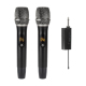 Microphone Dynamique Sans Fil UHF Avec Récepteur Batterie Lithium 1500 mAh Réponse Audio 40 À 18000 Hz - www.yonis-shop.com