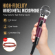 Microphone Dynamique Filaire Pour Karaoké Avec Câble De 5 M Et Connecteur Jack 6 35 Mm - www.yonis-shop.com