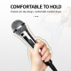 Microphone Dynamique Filaire Pour Karaoké Avec Câble De 5 M Et Connecteur Jack 6 35 Mm - www.yonis-shop.com